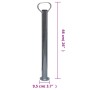 Rueda de remolque 48 mm con 2 tubos de soporte y 3 abrazaderas von , Anhänger für Güter und Transport - Ref: Foro24-3214426, ...