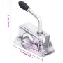 Rueda de remolque 48 mm con 2 tubos de soporte y 3 abrazaderas von , Anhänger für Güter und Transport - Ref: Foro24-3214426, ...