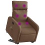 Silla de masaje reclinable de pie de tela marrón | Foro24.es | Tu tienda online para hogar, jardín y más Foro24.es