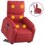 Sillón reclinable de masaje de pie cuero artificial rojo von , Sessel - Ref: Foro24-3204898, Preis: 292,88 €, Rabatt: %
