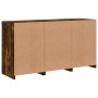 Aparador con luces LED roble ahumado 123x37x67 cm von , Sideboards - Ref: Foro24-3209083, Preis: 147,58 €, Rabatt: %