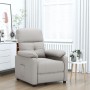 Sillón reclinable de tela gris taupe by , Armchairs - Ref: Foro24-348283, Price: 187,22 €, Discount: %