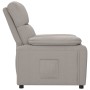 Sillón reclinable de tela gris taupe by , Armchairs - Ref: Foro24-348283, Price: 187,22 €, Discount: %
