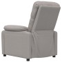 Sillón reclinable de tela gris taupe by , Armchairs - Ref: Foro24-348283, Price: 187,22 €, Discount: %