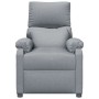 Sillón reclinable de tela gris claro | Foro24.es | Tu tienda online para hogar, jardín y más Foro24.es