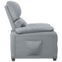 Sillón reclinable de tela gris claro | Foro24.es | Tu tienda online para hogar, jardín y más Foro24.es