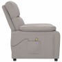 Sillón de masaje reclinable de tela gris taupé | Foro24.es | Tu tienda online para hogar, jardín y más Foro24.es