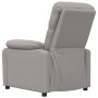 Sillón de masaje reclinable de tela gris taupé | Foro24.es | Tu tienda online para hogar, jardín y más Foro24.es