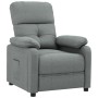 Sillón reclinable de tela gris oscuro by , Armchairs - Ref: Foro24-348276, Price: 200,74 €, Discount: %