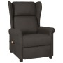 Sillón de masaje reclinable de tela gris taupé by , Electric massage chairs - Ref: Foro24-348524, Price: 242,36 €, Discount: %
