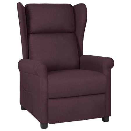 Sillón reclinable de tela marrón oscuro | Foro24.es | Tu tienda online para hogar, jardín y más Foro24.es