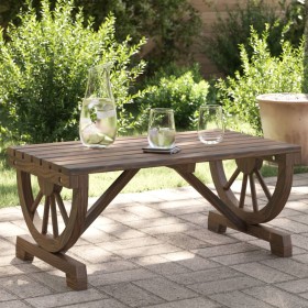 Mesa de centro de jardín madera maciza abeto 90x50x40 cm von , Gartentische - Ref: Foro24-365108, Preis: 90,44 €, Rabatt: %