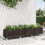Jardinera con ruedas PP marrón 240x50x54 cm | Foro24.es | Tu tienda online para hogar, jardín y más Foro24.es
