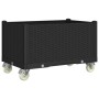 Jardinera con ruedas PP negro 80x50x54 cm | Foro24.es | Tu tienda online para hogar, jardín y más Foro24.es