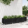 Jardinera con ruedas PP negro 240x50x54 cm | Foro24.es | Tu tienda online para hogar, jardín y más Foro24.es