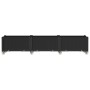Jardinera con ruedas PP negro 240x50x54 cm | Foro24.es | Tu tienda online para hogar, jardín y más Foro24.es