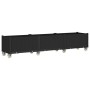 Jardinera con ruedas PP negro 240x50x54 cm | Foro24.es | Tu tienda online para hogar, jardín y más Foro24.es