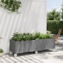 Jardinera con ruedas PP gris claro 160x50x54 cm | Foro24.es | Tu tienda online para hogar, jardín y más Foro24.es