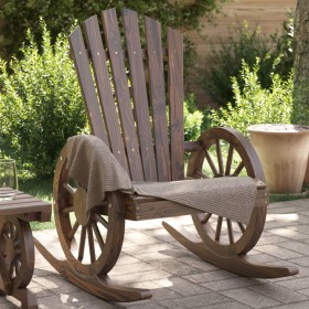 Sillas mecedoras Adirondack 2 uds madera maciza de abeto von , Gartenstühle - Ref: Foro24-3207120, Preis: 296,18 €, Rabatt: %