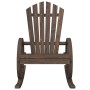 Sillas mecedoras Adirondack 2 uds madera maciza de abeto von , Gartenstühle - Ref: Foro24-3207120, Preis: 296,18 €, Rabatt: %