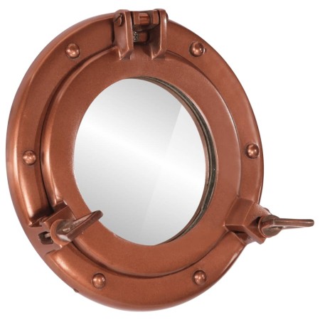Espejo de ojo de buey de pared aluminio y vidrio Ø23 cm | Foro24.es | Tu tienda online para hogar, jardín y más Foro24.es