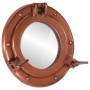Espejo de ojo de buey de pared aluminio y vidrio Ø23 cm | Foro24.es | Tu tienda online para hogar, jardín y más Foro24.es