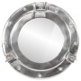 Espejo de ojo de buey de pared aluminio y vidrio Ø30 cm by , Mirrors - Ref: Foro24-357848, Price: 50,30 €, Discount: %