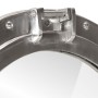 Espejo de ojo de buey de pared aluminio y vidrio Ø30 cm by , Mirrors - Ref: Foro24-357848, Price: 50,30 €, Discount: %