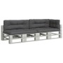 Cojines para palets 5 unidades tela gris antracita de , Cojines para sillas y sofás - Ref: Foro24-3217134, Precio: 191,23 €, ...