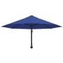 Sombrilla de pared con palo de metal azul 300 cm by , Umbrellas - Ref: Foro24-47301, Price: 100,24 €, Discount: %