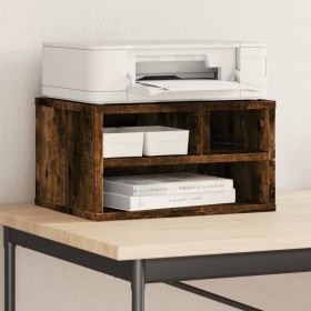 Soporte impresora madera ingeniería roble ahumado 40x32x22,5 cm de , Soportes para impresoras - Ref: Foro24-840601, Precio: 3...