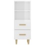 Sperrholz Anrichte glänzend weiß 34,5x34x90 cm von vidaXL, Sideboards - Ref: Foro24-812363, Preis: 64,60 €, Rabatt: %