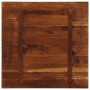 Tablero de mesa cuadrado madera maciza reciclada 70x70x3,8 cm | Foro24.es | Tu tienda online para hogar, jardín y más Foro24.es