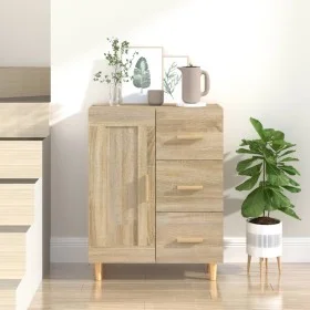 Sideboard aus Sonoma-Eichensperrholz, 69,5 x 34 x 90 cm von vidaXL, Sideboards - Ref: Foro24-812225, Preis: 103,82 €, Rabatt: %