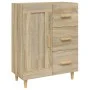 Aparador de madera contrachapada roble Sonoma 69,5x34x90 cm de vidaXL, Aparadores - Ref: Foro24-812225, Precio: 103,81 €, Des...