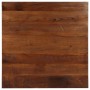 Tablero de mesa cuadrado madera maciza reciclada 80x80x2,5 cm | Foro24.es | Tu tienda online para hogar, jardín y más Foro24.es