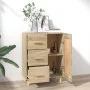 Aparador de madera contrachapada roble Sonoma 69,5x34x90 cm de vidaXL, Aparadores - Ref: Foro24-812225, Precio: 103,81 €, Des...