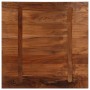 Tablero de mesa cuadrado madera maciza reciclada 80x80x2,5 cm | Foro24.es | Tu tienda online para hogar, jardín y más Foro24.es