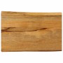 Tablero de mesa borde natural madera maciza mango 60x40x3,8 cm | Foro24.es | Tu tienda online para hogar, jardín y más Foro24.es