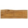 Tablero de mesa borde natural madera maciza mango 140x40x3,8 cm by , Table tops - Ref: Foro24-370783, Price: 106,19 €, Discou...