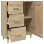 Aparador de madera contrachapada roble Sonoma 69,5x34x90 cm de vidaXL, Aparadores - Ref: Foro24-812225, Precio: 103,81 €, Des...