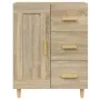 Aparador de madera contrachapada roble Sonoma 69,5x34x90 cm de vidaXL, Aparadores - Ref: Foro24-812225, Precio: 103,81 €, Des...