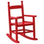 Mecedoras para niños 2 uds madera maciza de álamo rojas by , Rocking chairs - Ref: Foro24-3281601, Price: 80,13 €, Discount: %