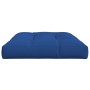 Cojín para sofá de palets de tela azul 120x80x12 cm by , Cushions for chairs and sofas - Ref: Foro24-360523, Price: 42,00 €, ...