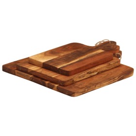 Tablas de cortar 3 piezas madera maciza de acacia von , Schneidbretter - Ref: Foro24-376051, Preis: 41,27 €, Rabatt: %