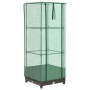 Arriate con cubierta invernadero aspecto ratán 40x40x123 cm | Foro24.es | Tu tienda online para hogar, jardín y más Foro24.es