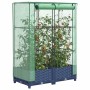 Arriate con cubierta invernadero aspecto ratán 80x40x123 cm | Foro24.es | Tu tienda online para hogar, jardín y más Foro24.es
