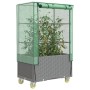 Arriate con cubierta invernadero aspecto ratán 80x50x182 cm by , Pots and planters - Ref: Foro24-4015864, Price: 121,18 €, Di...