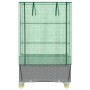 Arriate con cubierta invernadero aspecto ratán 80x50x182 cm by , Pots and planters - Ref: Foro24-4015864, Price: 121,18 €, Di...