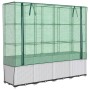Arriate con cubierta invernadero aspecto ratán 160x40x153 cm | Foro24.es | Tu tienda online para hogar, jardín y más Foro24.es